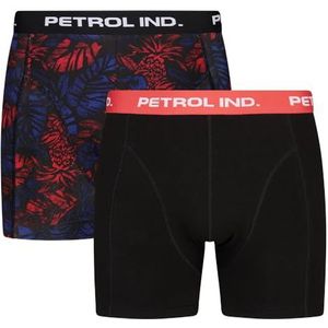Petrol - Boxershorts - Zwart - 2-pack