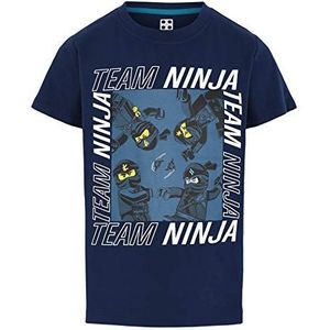 LEGO Jongens Mw Ninjago T-shirt, 590 Dark Navy, 92 cm