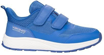 Viking Bouncy Wp 2v Wandelschoenen voor kinderen, uniseks, blauw, 22 EU