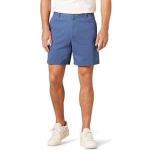 Amazon Essentials Heren Classic-Fit 7"" Comfort Stretch Chino Short, Donkerblauw, 29
