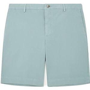 Hackett London Kensington Shorts voor heren, Dusty Groen, 30W