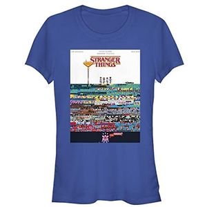 Stranger Things dames Pixel Things Short Sleeve T-Shirt T-Shirt Royal blue M