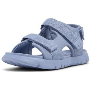 Camper Oruga K800532 Sandalen met 2 riempjes voor kinderen, middenblauw 007, 28 EU