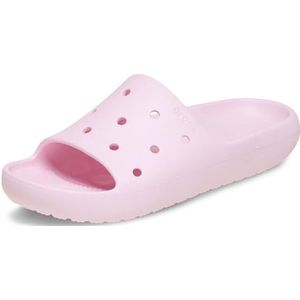 Crocs Unisex-Adult Classic Slides 2.0, Slides voor dames en heren, Roze Melk, 42/43 EU