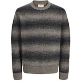 JACK & JONES Trui 'JPRBLUTYLER'  bruin / antraciet