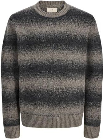 JACK & JONES Trui 'JPRBLUTYLER'  bruin / antraciet