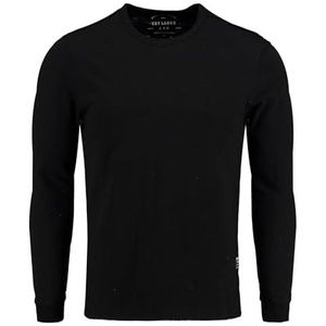 KEYLARGO Klhamilton Street sweatshirt voor heren, Jet Zwart (1124), S