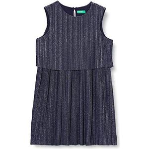 United Colors of Benetton Jurk voor meisjes en tieners, Blauw 902, S