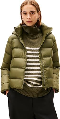 Tommy Hilfiger Dames LW DOWN CASUAL JACKET WW0WW43581 Puffer Jacket, Groen, XS, Groen (Utility Olive), XS