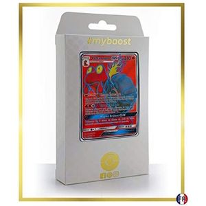 Volcaropod-GX (Magcargo-GX) 198/214 Full Art - Ultraboost X Soleil & Lune 8 Tonnerre Perdu - Doos met 10 Franse Pokemon kaarten