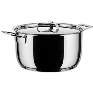 Alessi Kookpan Pots&Pans - AJM101/24 - ø 24 cm / 5.5 Liter - door Jasper Morrison