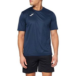 Joma Combi Equip T-shirts voor heren, marineblauw - geel, M