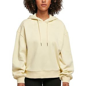 Build Your Brand Dames Dames Dames Organic Oversized Hoody Pullover met capuchon, softyellow, XS