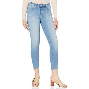 ONLY OnlBlush skinny fit jeans voor dames met halflange enkel, blauw (Light Blue Denim Light Blue Denim), S/30L