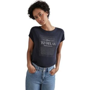 T-shirt met artwork, Night Sky Blue, 34