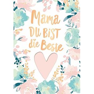 Grafik-Werkstatt Wenskaart Mama | Muziekkaart met geluid | Cover versie ""Simply the best"", roze, 27105