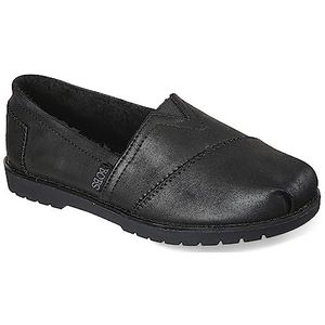 Skechers Bob's Women's Chill Lug Urban Spell Outdoor Walking Slip On Shoes, (Size 7.5, Black)