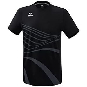 Erima heren RACING T- shirt (8082304), zwart, M
