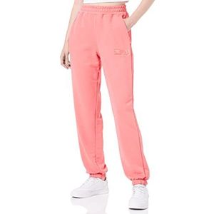 FILA Bandirma joggingbroek met hoge taille voor dames, vrijetijdsbroek, Tea Rose, XL