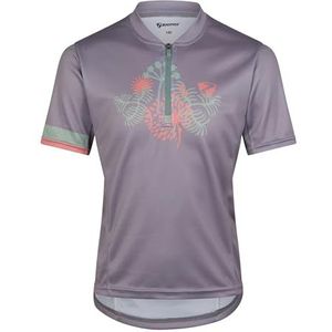 Ziener - NESPI - Maillot - Mauve - Materiaal Stretch - Demi-rits