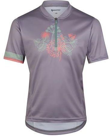 Ziener - NESPI - Maillot - Mauve - Materiaal Stretch - Demi-rits