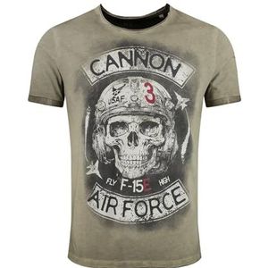 KEYLARGO Heren T-shirts MT Cannon Round, Mil.green (1502), XXL