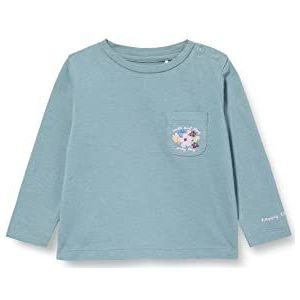 s.Oliver Baby-meisje T-shirts lange mouwen, blauwgroen., 86 cm