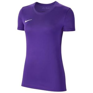 Nike Dames Short Sleeve Top W Nk Df Park Vii Jsy Ss, Paars (Court Purple) / Wit, BV6728-547, XL