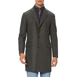 Hackett London Heren Gchk Shetland W/Bib Jacket, 675donkergroen, 36L