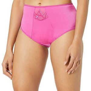 Elomi Vrouwen Cate geborduurd volledige dekking korte bikini stijl ondergoed, camelia, medium