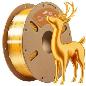 ERYONE - Ultra Silk PLA - Filament voor 3D-printers - Goud - 1,75 mm - 1 kg