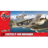 Airfix-modelset - A01003B Curtiss P-40B Warhawk-modelbouwset - Plastic modelvliegtuigsets voor volwassenen en kinderen vanaf 8 jaar, set inclusief sprues en stickers - Schaalmodel 1:72
