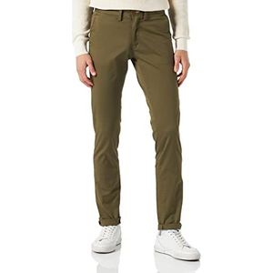 GANT Heren HALLDEN Twill Chinos vrijetijdsbroek, racing green, 38-32
