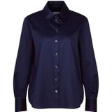 SEIDENSTICKER - Blouse - Marine - Klassieke Blouse - Lange Mouw