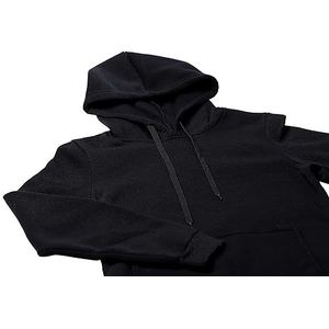 Hoona Modieuze trui hoodie voor dames polyester zwart maat S, zwart, S