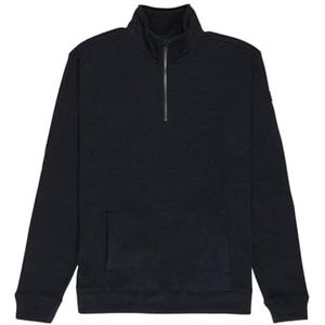 Quiksilver - Keller - Sweatshirt - Blauw - Fleece - Halve Rits