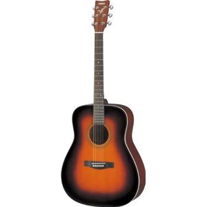 Yamaha F370 full size stalen snaar akoestische gitaar - traditionele westerse body - tabaksbruine zonnestraal