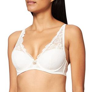 Emporio Armani Padded Bra Eternal Lace gevoerde beha voor dames, wit (Snow), 38 / C