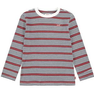Levi's Jongens Lvb Gestreepte Thermische 8ej392 Pullover, Grijze Hei, 3 jaar