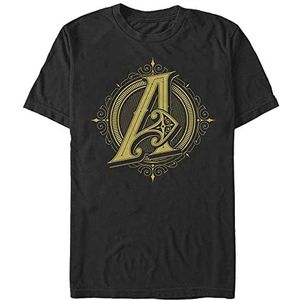 Marvel Avengers Classic - Steampunk Avenger Unisex Crew neck T-Shirt Black S