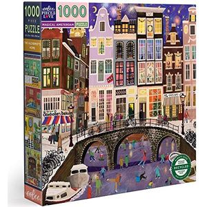 eeBoo - Puzzle 1000 pcs - Magical Amsterdam - (EPZTAMD