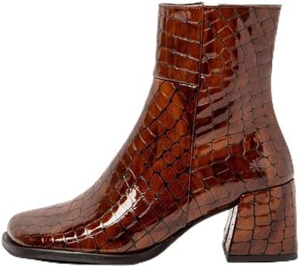 Art - 1706 Verona - Leren Enkellaars - Zwart - 5 tot 8 cm Hakhoogte - Ritssluiting