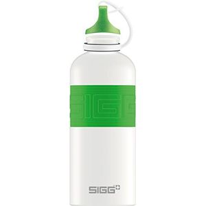 Sigg CYD Pure White Touch Green, Design drinkfles, 0,6 l, BPA-vrij, aluminium, groen, meerkleurig
