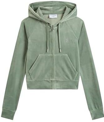 Juicy Couture Sweatvest 'MADISON'  mintgroen / zilver