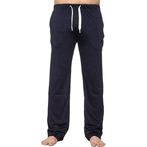 Enzo Heren pyjama Bottom, marineblauw, M
