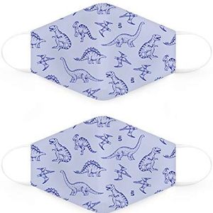 Suavinex Herbruikbare hygiënische maskers voor kinderen, gecertificeerd en goedgekeurd voor 6-10 jaar. 3 lagen. 25 wascycli. Gemaakt in Spanje, 2 eenheden, lichtblauw - 29g