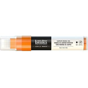 Liquitex 4610720 Professional Paint Acryl - Marker acrylverf, lichtecht - Brede punt - 8-15mm, Cadmium Orange Hue