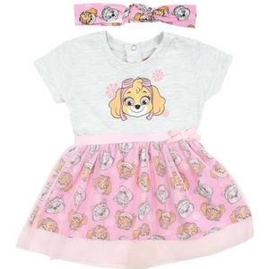 Paw Patrol, tule jurk voor baby's, kleerhanger, elegant en comfortabel, design Paw Patrol, perfect voor speciale gelegenheden, roze, 6 maanden, Roze, 6 Maanden