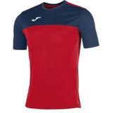 Joma - Winner - T-shirt - Rood - Marineblauw - M/C Sportuitrusting
