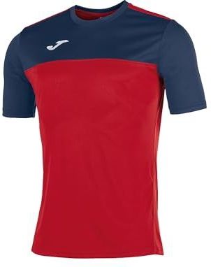 Joma - Winner - T-shirt - Rood - Marineblauw - M/C Sportuitrusting